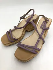 Le Talon ルタロン ストラップ サンダル sizeS/紫 ■◆ レディース