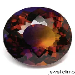 【鑑別書付】威風堂々たる最高品質の大粒！アメトリン 宝石 ルース ４８．１０ＣＴ