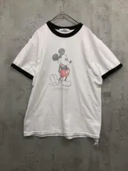 JOURNAL STANDARD relume ジャーナルスタンダードレリューム ヴィンテージ加工 ミッキー Tシャツ sizeS/白 ■■ レディース