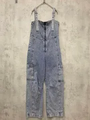 JEANASIS ジーナシス JS050962AA サイドポケットデニム サロペット オーバーオール sizeS/インディゴ ■■ レディース