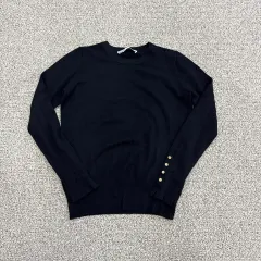 S ザラ ブラック ニット セーター 0220T