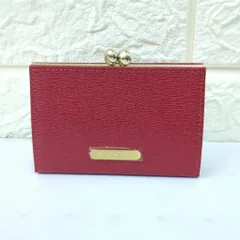 BURBERRY　バーバリー　レザー　コインケース　レッド