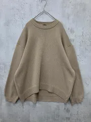 ZARA ザラ 6236/112/746 オーバーサイズ ニット セーター sizeS/ベージュ ■■ レディース
