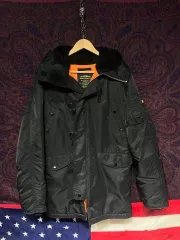 アルファインダストリーズ n-3b パーカ