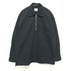 PARTIMENTO ハーフジップ シャツ M_M2177