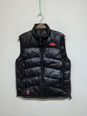 (L) ザノースフェイス ダウンベスト ブラック サミットシリーズ ダウンベスト