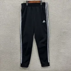 adidas 刺繍 ロゴ 弱起毛 ジョガー トラックパンツ ジャージ L A06021