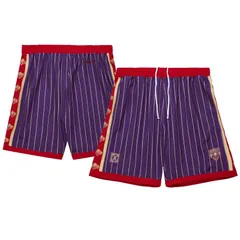 ミッチェルネス メンズ ボトムス ハーフパンツ・ショーツ メッシュ ショートパンツ Mens Mitchell Ness Purple Orlando City SC 10th Anniversaryのサムネイル