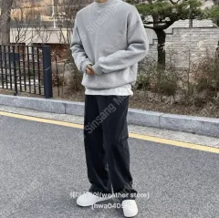 両面起毛スウェット（新品）メンズ スウェット