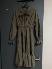 チェック柄 ロング ONE PIECE