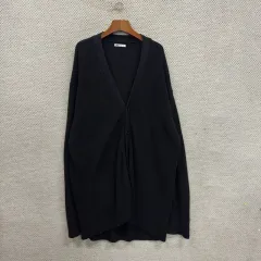 ZARA ザラ カジュアル ケーブル ロング ニット カーディガン XL A07208