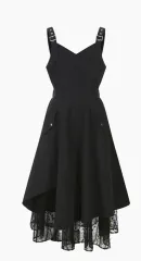 EGOIST アシンメトリー サスペンダー シャーリング エンブロイダリー ONE PIECE (66)