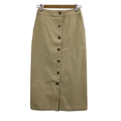 N.Natural Beauty Basic N.ナチュラルビューティーベーシック スカート タイト ロング 無地 S ベージュ