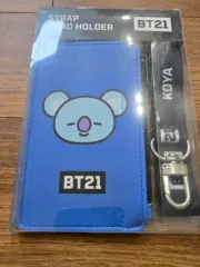BTS BT21 カードホルダー ストラップ セット (シュガ RM)