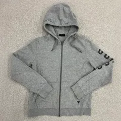 S GUESS（ゲス）長袖 フード ジップアップ ジャケット 0202M1