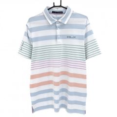 美品 RLX ラルフローレン 半袖ポロシャツ ピンク 速乾 ストレッチ