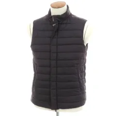 【中古】ヘルノ Herno IN-TECH ナイロンポリウレタン 中綿ベスト ブルゾン ネイビー【サイズ46】【メンズ】のサムネイル
