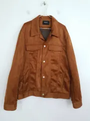 オーズ メンズ スウェード ブルゾン ジャケット 105