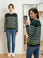 UNIQLO イネス ストライプ ニット95