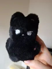 10cm 黒猫 ぬいぐるみ