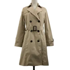 グローブ grove コート トレンチ ダブル ベルト付き ライナー付き 無地 長袖 M ベージュ