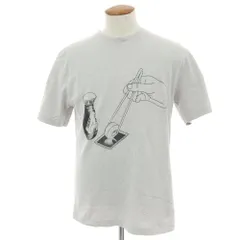 【中古】パレス スケートボード PALACE SKATEBOARDS TOKYOオープン記念 コットン クルーネック 半袖Ｔシャツ ライトグレー【サイズM】【メンズ】