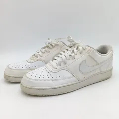 NIKE ナイキ COURT VISION LO コートビジョン スニーカー メンズ 白 ホワイト E-14-2