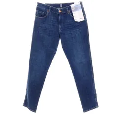 【新品アウトレット】メイヤー MAYER ストレッチ コットン デニムパンツ ジーンズ ネイビー【サイズ33/32】【メンズ】