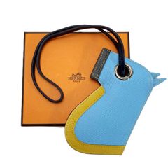 美品 HERMES エルメス 亀 かめ キーチェーン キーホルダー シルバー