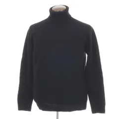 【中古】フリーマンズスポーティングクラブ FREEMANS SPORTING CLUB ウール系 タートルネック プルオーバーニット ブラック【サイズ3】【メンズ】のサムネイル