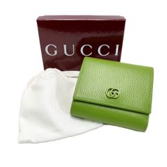 ✨Aランク✨ GUCCI ミニ財布 インターロッキング GGロゴ ダラーカーフ