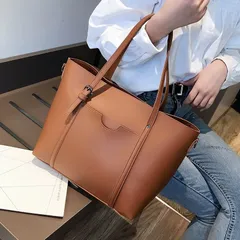【新品】シンプルビジネストートバッグ レディース 韓国 韓国ファッション トートバッグ バッグ 2way A4 軽量 大容量 ビジネス カジュアル 通勤 通学  　OC-0004