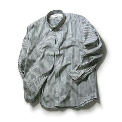 MAATEE&SONS ストライプ バンドカラーシャツ 1 - メルカリ