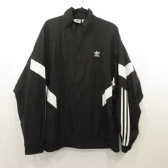 【姫路東店】 中古 adidas Originals | アディダスオリジナルス ナイロンジャケット REKIVE HK7322 ｻｲｽﾞ:2XL ブラック 【95】