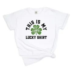 Simply Sage Market レディース トップス Tシャツ Simply Sage Market Lucky Shirt Bold Garment Dyed Tees White ホワイトのサムネイル