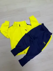 プーマ ジャージ セット イエロー/ネイビー 104 新品