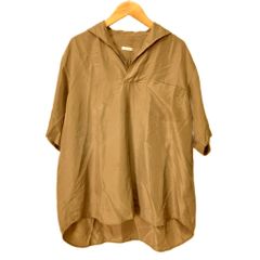COMOLI コモリ シルクスキッパーシャツ K01-02014 ブラウン系 1 - メルカリ