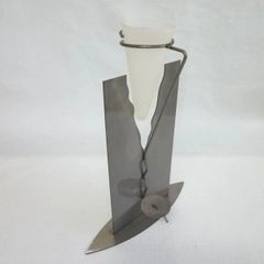 長期保管品】竹内傳治 Denji Takeuchi ガラス工芸作家 ガラス工芸