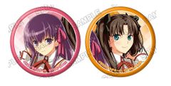 間桐桜 遠坂凛 Fate/stay night [Heaven's Feel] C107 缶バッジセット 2 グッズ Fate 缶バッジ 缶バッチ カンバッチ カンバッジ
