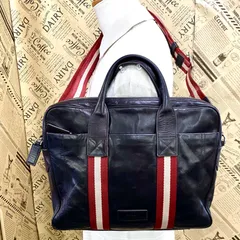 バリー ハンドバッグ ビジネス ショルダー ブリーフケース 革 茶 旅行 GC118