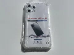 NOTHING Phone (3a) Lite 6.77インチ 耐衝撃 上質 TPU ソフト 透明 クリア ケース みみ A310