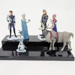 アナと雪の女王　フィギュアセット ディズニー　エルサ　アナ　オラフ