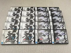 ポケットモンスター　ホワイト・ブラック【動作品】　 　DSソフト　20点　【ケース・取扱説明書付き】