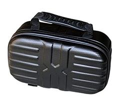 Vatra 2층식 여행용 휴대 케이스 Double Decker XL 방취 가공 블랙 10.5 인치 X6. 5 인치