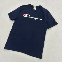 チャンピオン BIG ロゴ 半袖 Tシャツ ネイビー M
