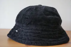 UNIQLO　ユニクロ　男女兼用　バケットハット　黒色　デニム　サイズ５７cm〜５９cm　キャップ　帽子　[[3.3.]]