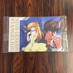 HM J-02 アスカ 加持リョウジ エヴァンゲリオン ウエハース カード