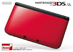 【中古】ニンテンドー3DS LL レッドXブラック （メーカー生産終了）