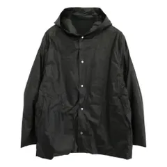 Rick Owens リックオウエンス 25AW RR02E1715-PCT Coated Poplin Cropped Mac Jacket コーティング ポプリン クロップド マック ジャケット ブラック系 36【美品】【中古】のサムネイル