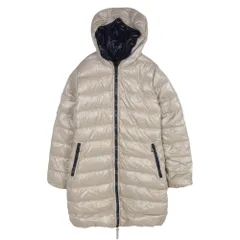 DUVETICA デュベティカ D.1140.00.U ACE アチェ ダウン コート ジャケット ベージュ系 40【中古】